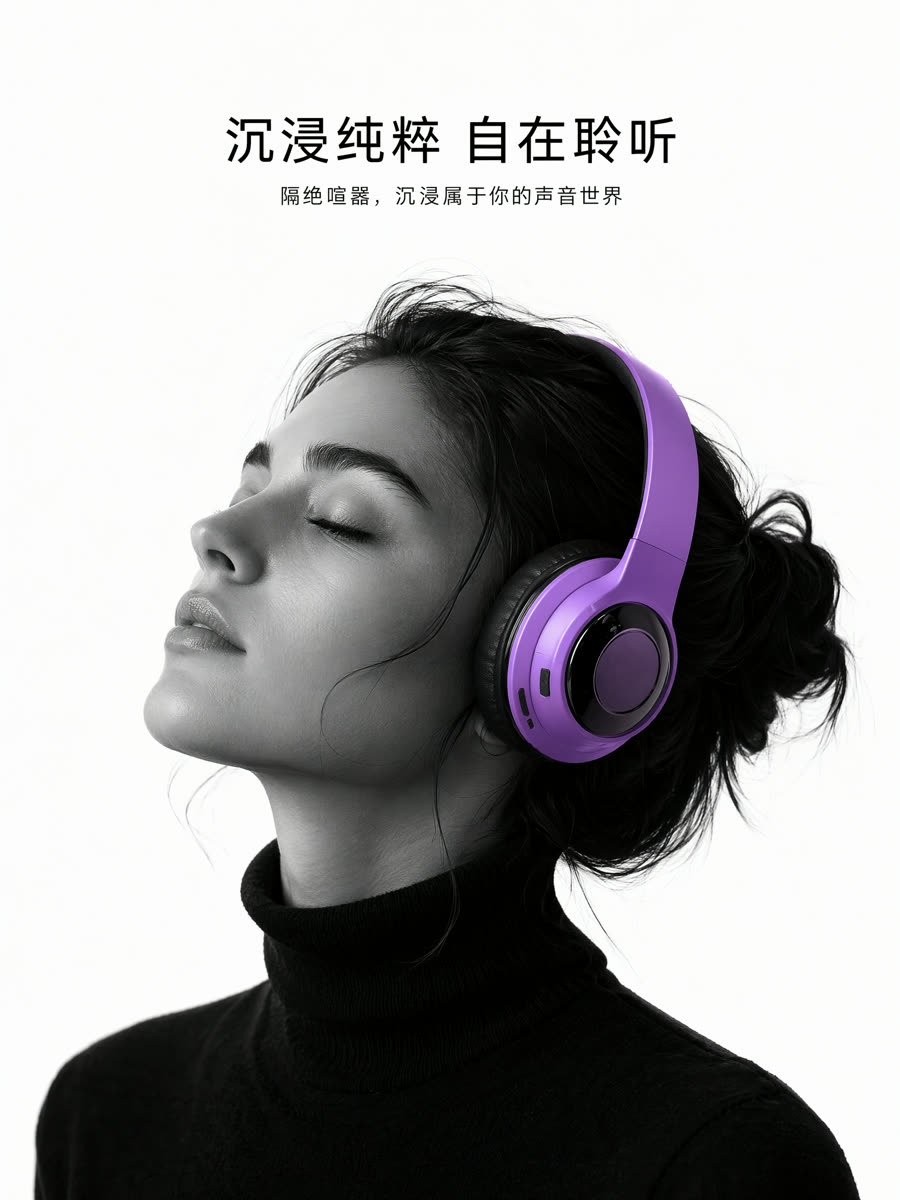 耳机营销海报